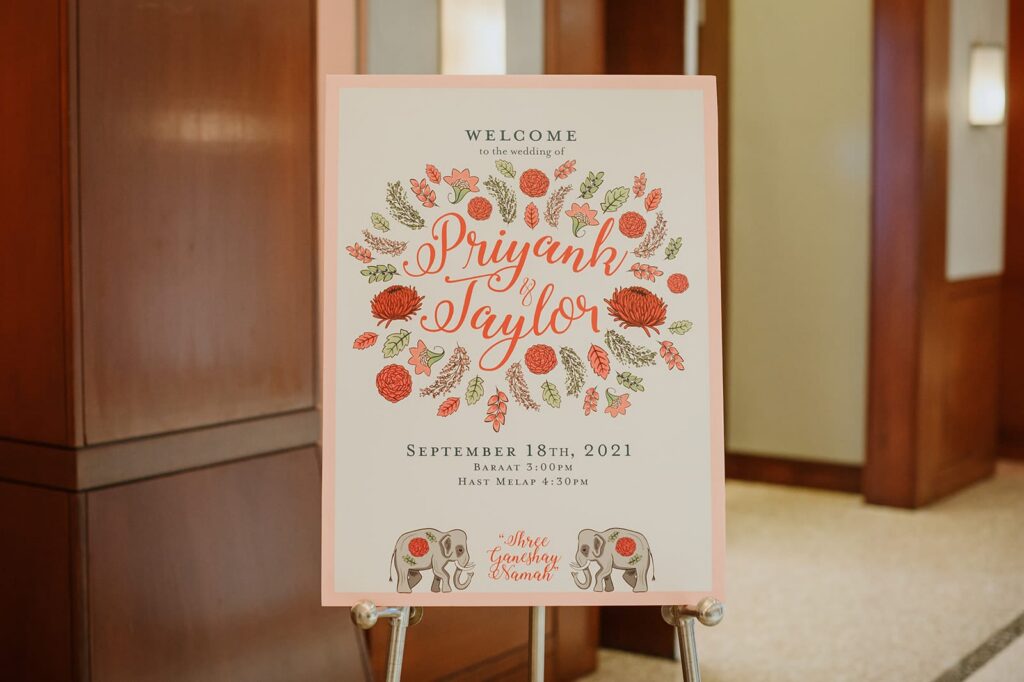 Wedding Decor – Taylor & Priyank Wedding Celebration – House of Dipali – Photo 20
